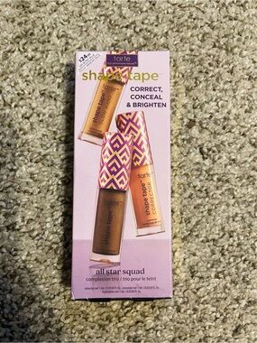 tarte Shape Tape Trio Box in Pink and Gold Accents